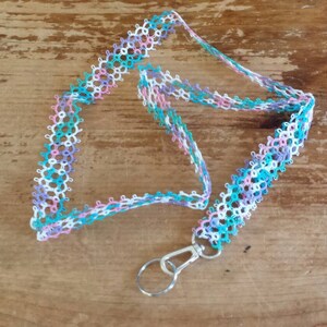Tatted Lanyard - Summer Fun