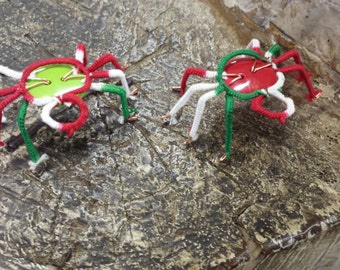 Handmade Tatted Christmas Spider Ornament – Includes the Legend of the Christmas Spider