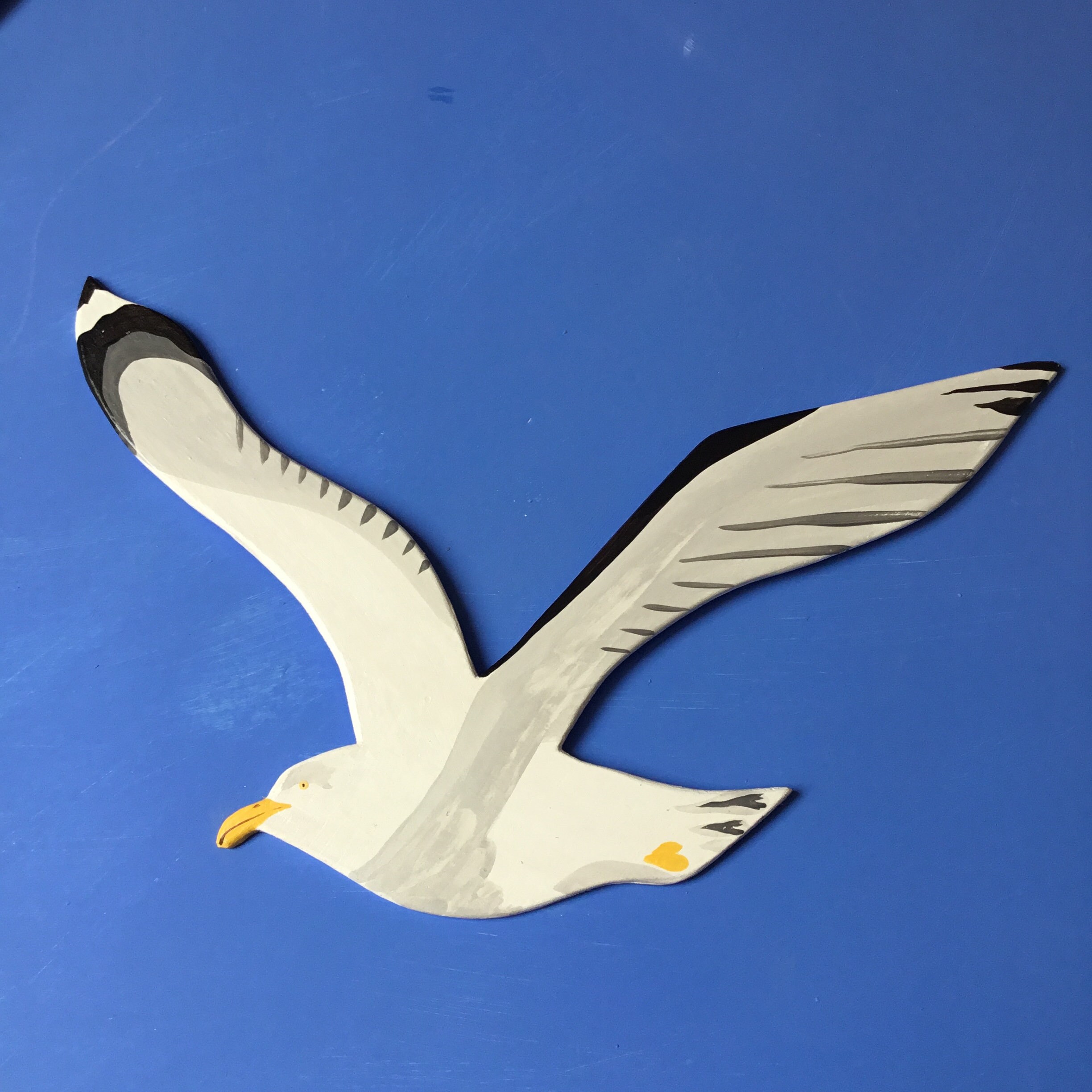 Set of 3 Flying Seagulls. Wall Decoration. Etsy UK