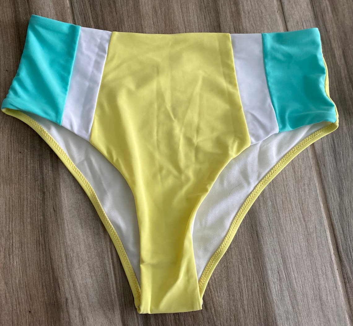 High Waist Period Swim bottoms new styles added Etsy