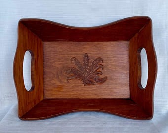 Bandeja de madera vintage/bandeja de madera/bandeja decorativa