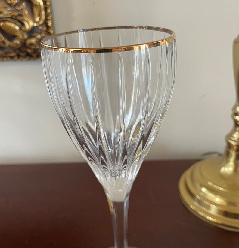 Mikasa Stemware/ Mikasa Wine Glasses/ Wine Glasses/ Crystal Wine