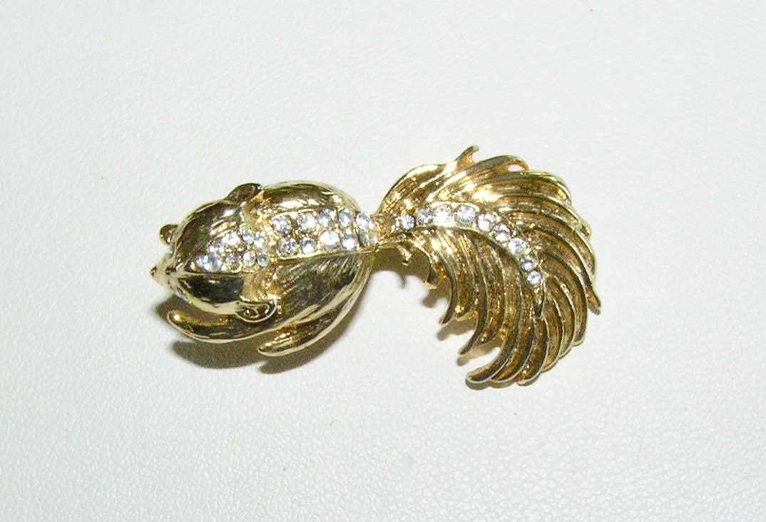 Unsigned hattie carnegie brooch - Etsy 日本