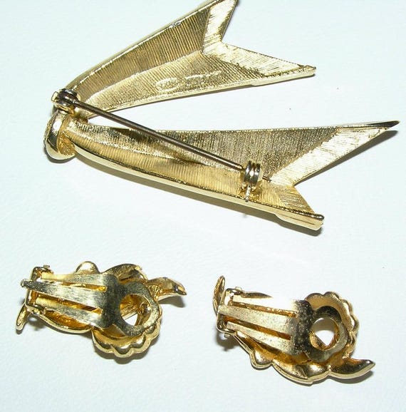 SPHINX Signed and Numbered Vintage Brooch and Cli… - image 7