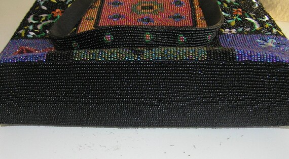 Gorgeous Vintage 100% Beaded and Embroidered  BOH… - image 4