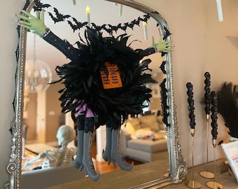 RTS Handmade Witch arms & legs - Halloween Home Decor - Witch Decor - Spooky decorations - Boho decor