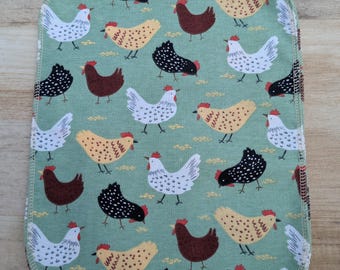 Reusable Flannel Paper Towels