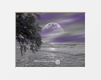 Purple Bathroom Art Etsy