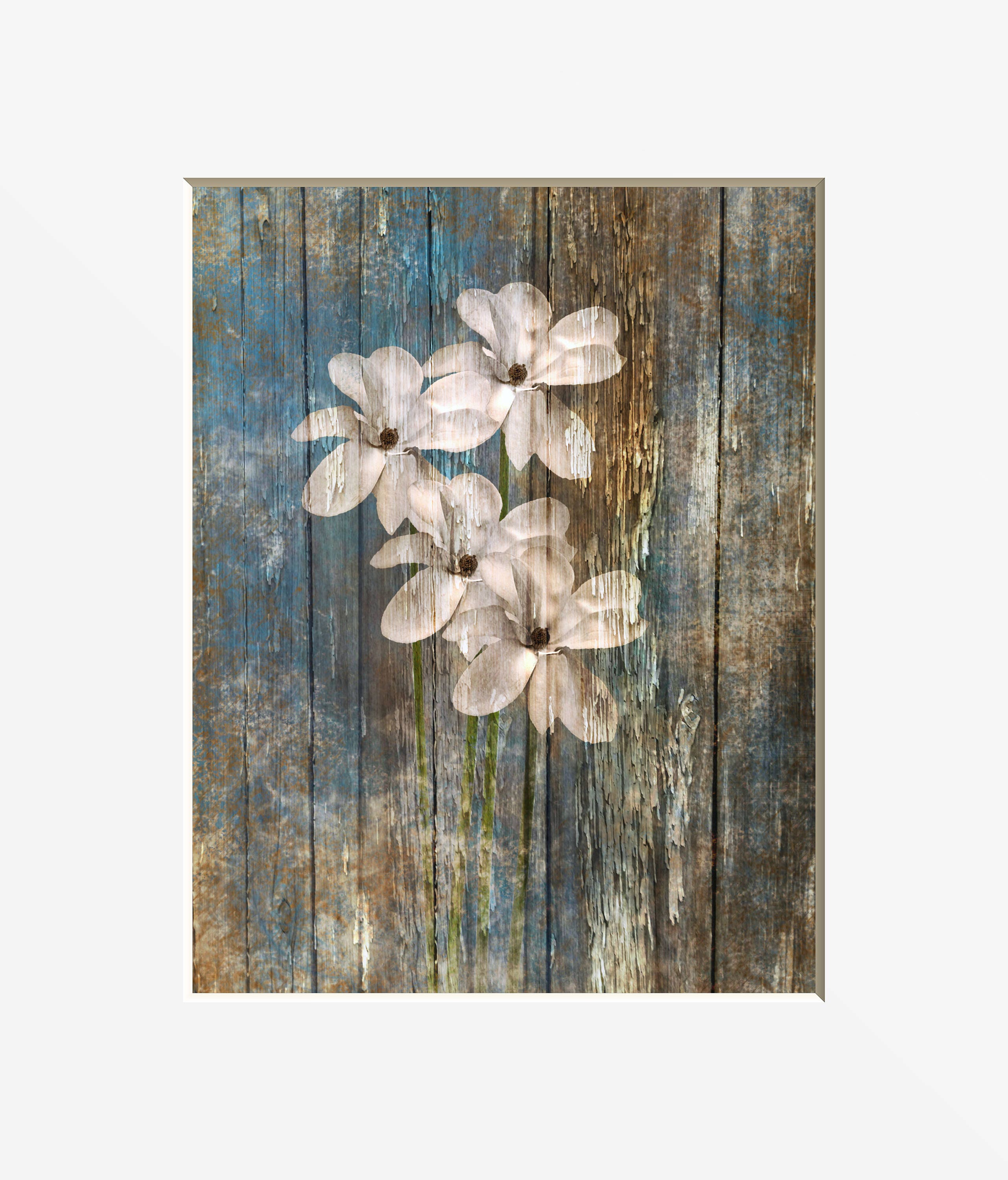 Teal Brown Rustic Decor Teal Flower Rustic Teal Living Room Etsy