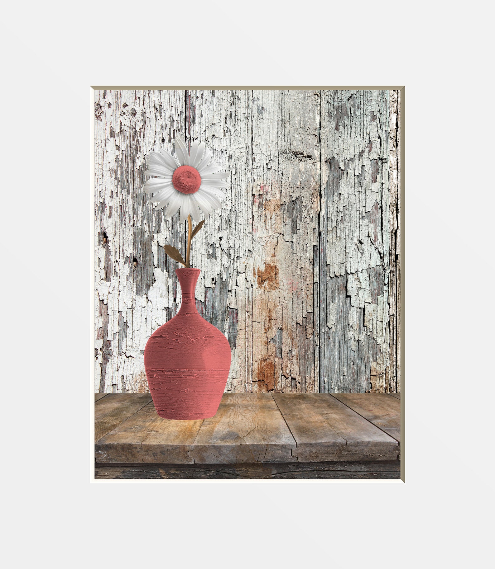 Teal Coral Floral Wall Decor Bathroom Bedroom Powder Room - Etsy