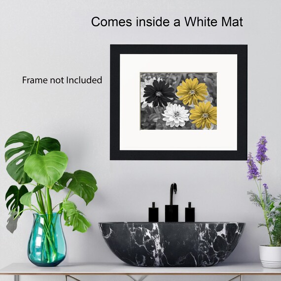 Yellow Bathroom Wall Art: Brighten Your Space with Style