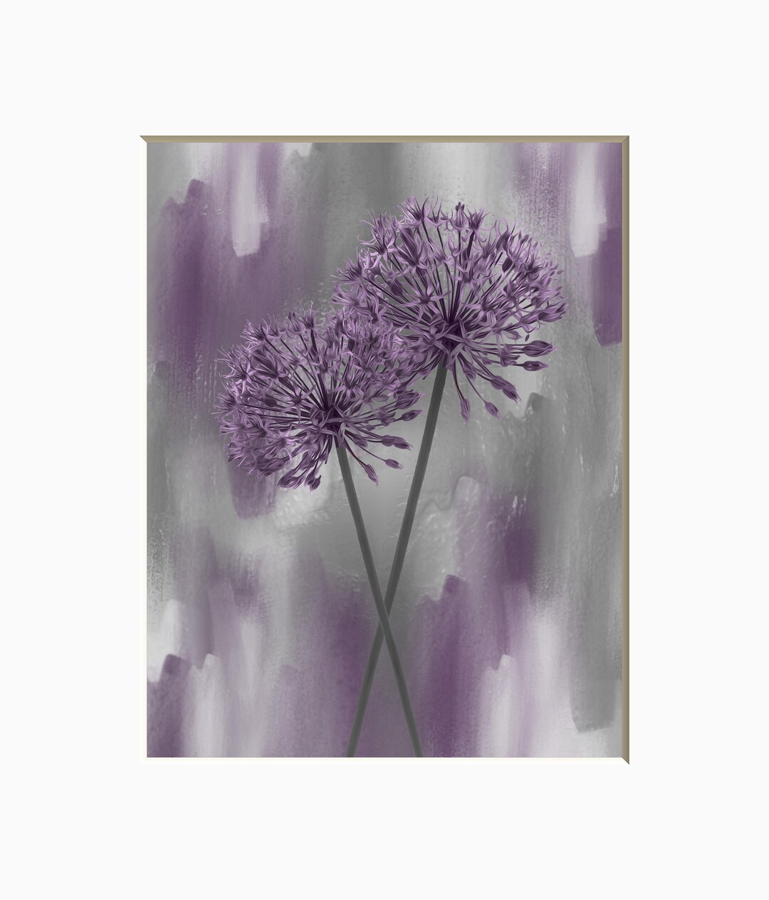 Purple Wall Art, Purple Wall Print, Purple Art for Bedroom Bathroom
