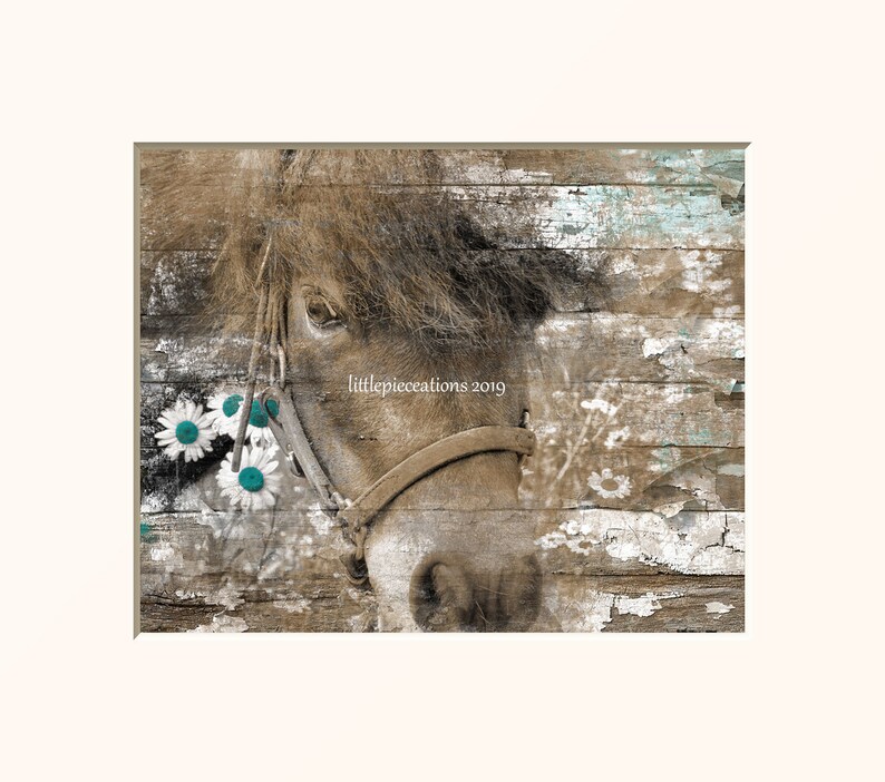  Farmhouse Wall Art Horse for Living room