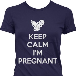 Keep CALM I'm PREGNANT Maternity / New Baby / Pregnancy / Expecting ...