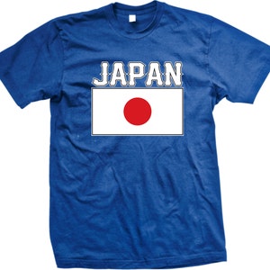 Japan Flag Men's T-shirt Japanese Flag Nippon-koku - Etsy