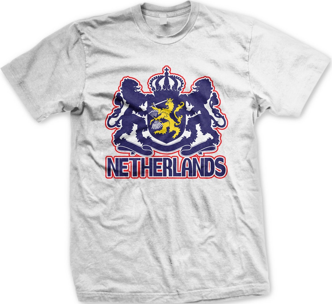 Netherlands Coat of Arms Men's T-shirt Netherlands Lion - Etsy