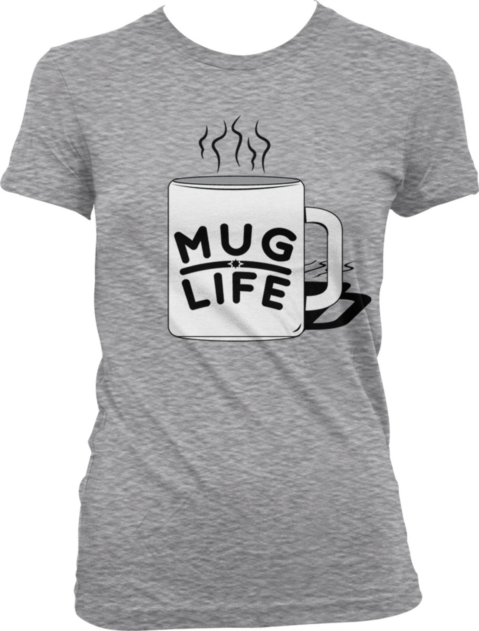 MUG LIFE Coffee Tshirt Funny Coffee Mug Shirt Coffee Thug Etsy
