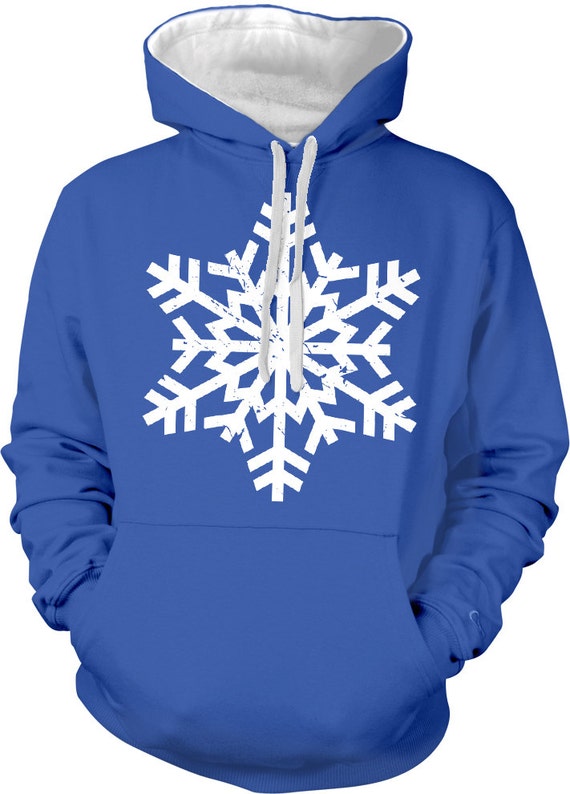 Let It Snow Snowflake Hoodie Trendy Cool Inexpensive u0026 - Etsy