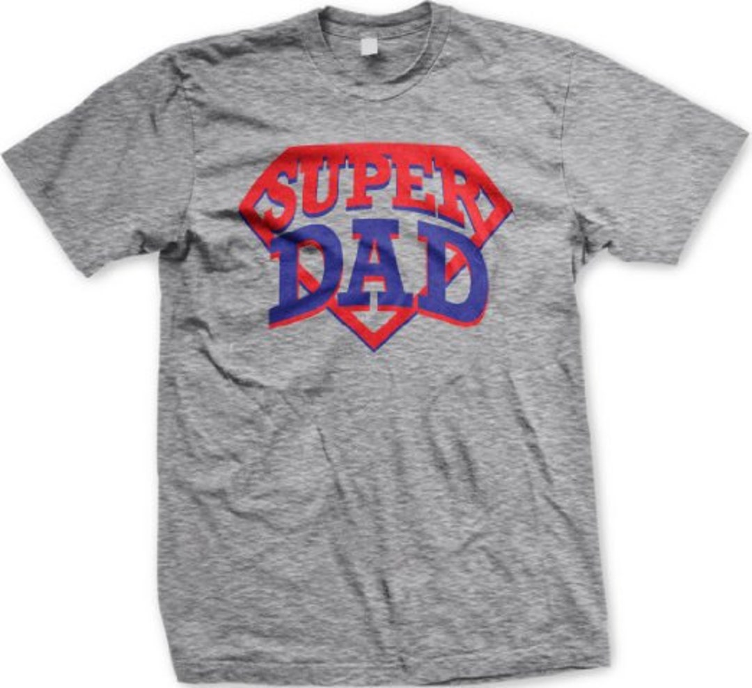 SUPER DAD Happy Father's Day T-shirt 1947_tee - Etsy