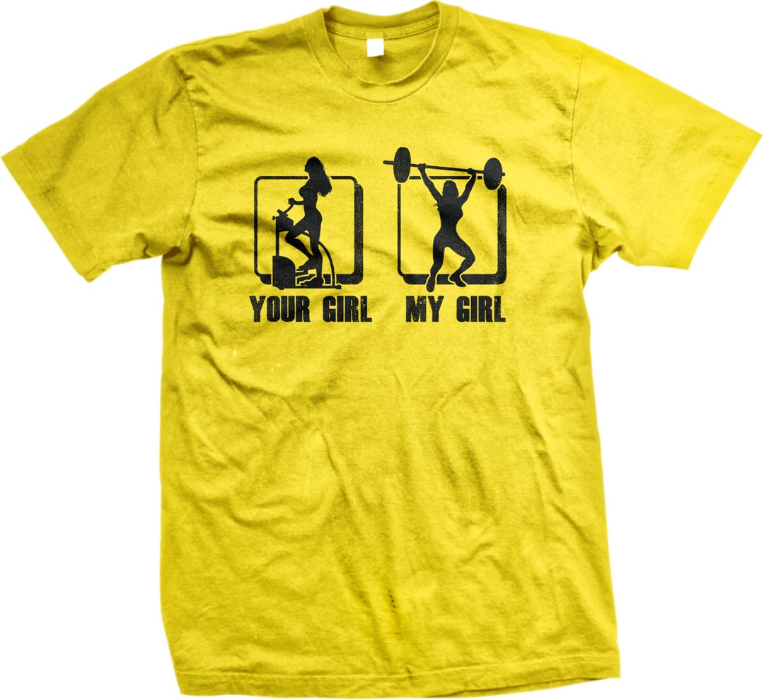 Your Girl My Girl Men's Gym Tshirt Personal Trainer Etsy