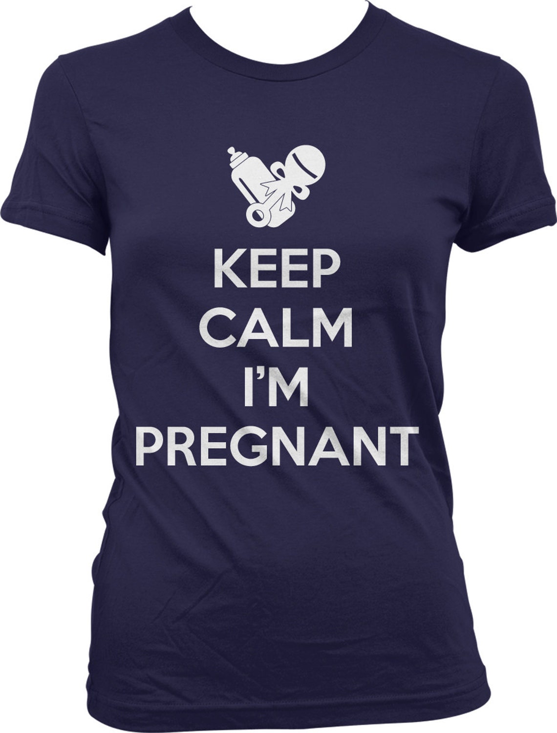 Felpa Con Cappuccio Keep Calm Sto Per Diventare Mamma - Annuncio Gravidanza Divertente