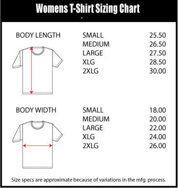 Canada Shirt Size Chart