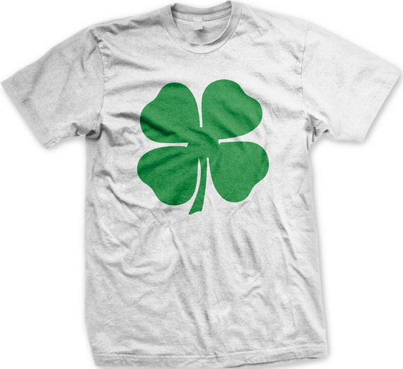 Patricks Day Irish Pride Lucky Charm Four Leaf Clover Kids Youth T-Shirt Tee St