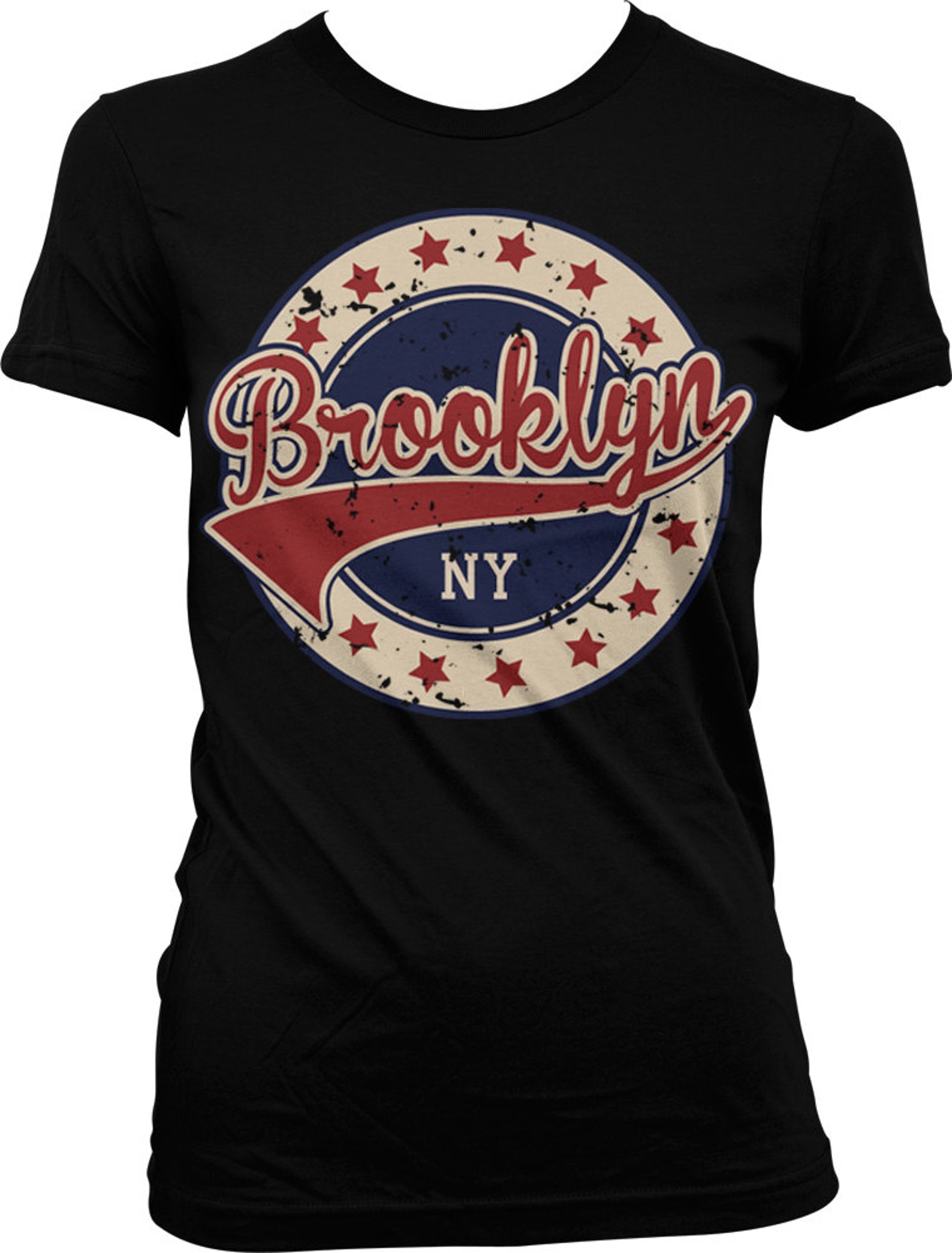 Brooklyn Ladies Tshirt Brooklyn NY Made In From Home Etsy