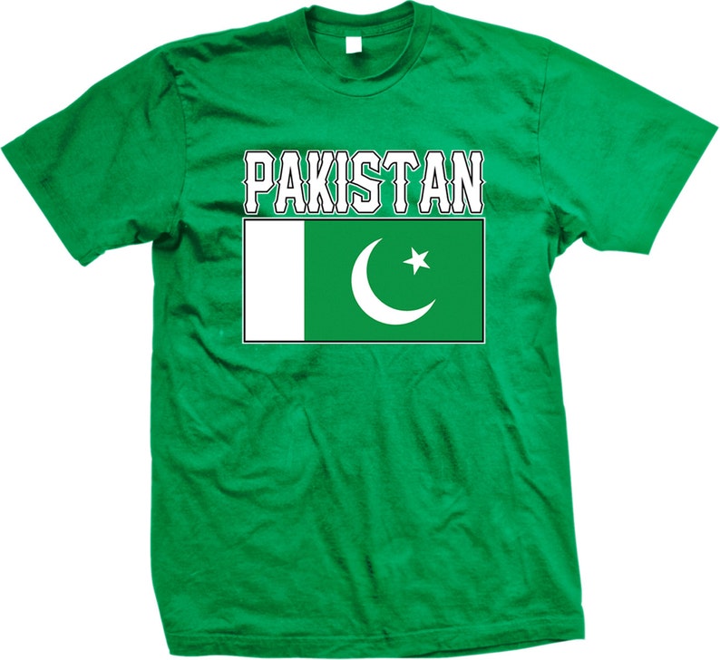 Pakistan Flag Men's Tshirt Pakistani Flag Islamic Etsy