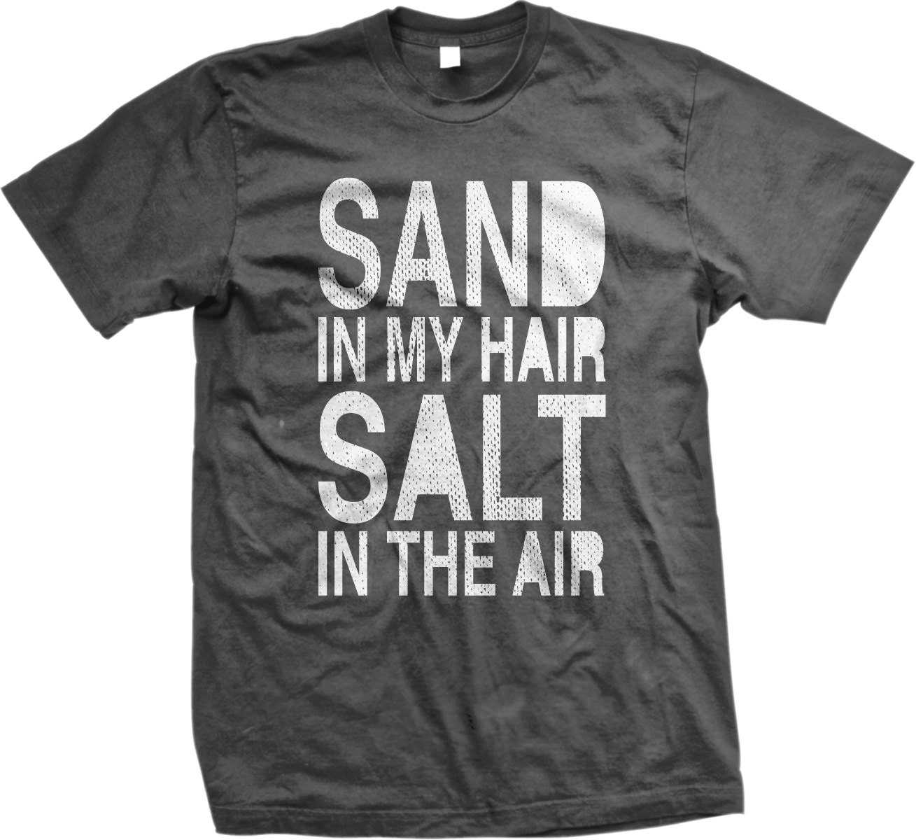 SAND In My hair SALT In The Air Men's T-shirt Surfing | Etsy