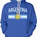 Sweat Vintage Argentina Salta – Coupe Classique, Carte Imprimée, Idéal Pour Les Fans De Voyage Et Culture Argentine