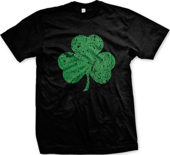 Faded Shamrock Shirt St. Patrick's Day Shirt St Patricks - Etsy