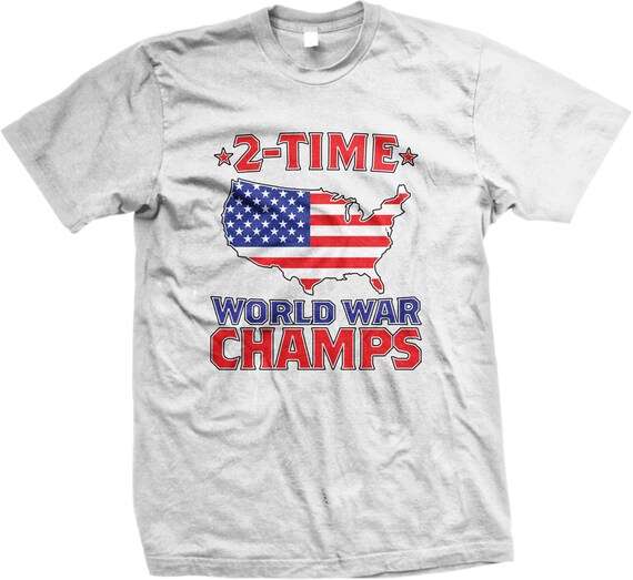 2 Time World War Champs Men's T-shirt 