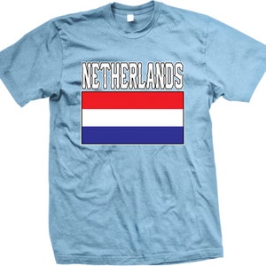 Netherlands Flag Men's T-shirt, Dutch Flag, Netherland Pride, Dutch ...