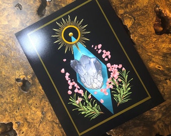 Protection Magic 8.5 x 11 Illustrated Alchemy Art Print