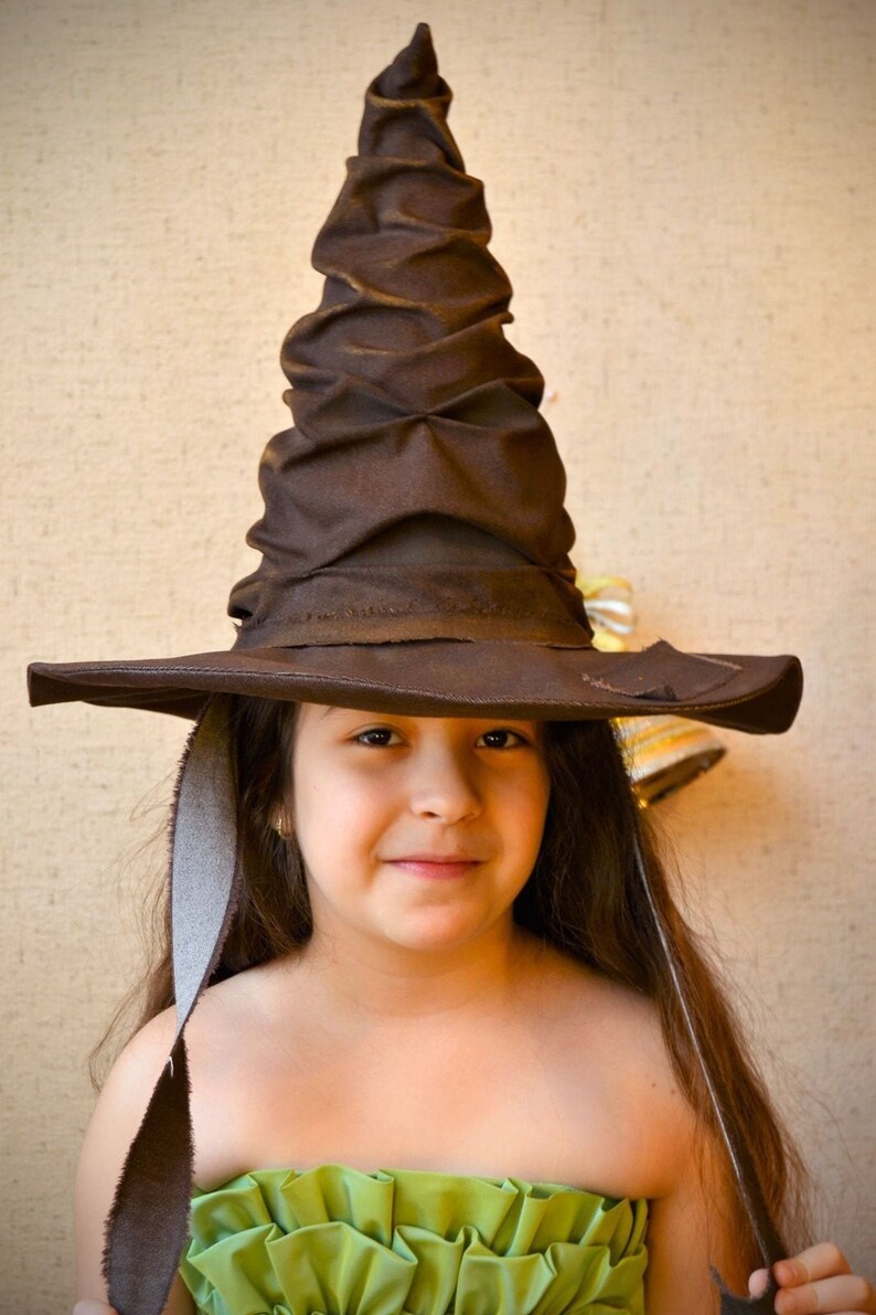Sorting hat for child witch hat bithday party costume Etsy
