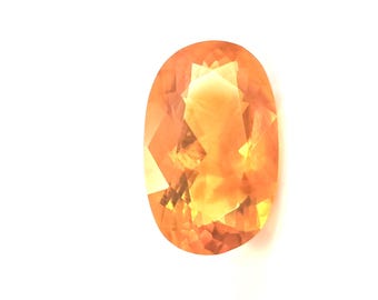 3.12CT Oval Mexican Fire Opal Gemstone