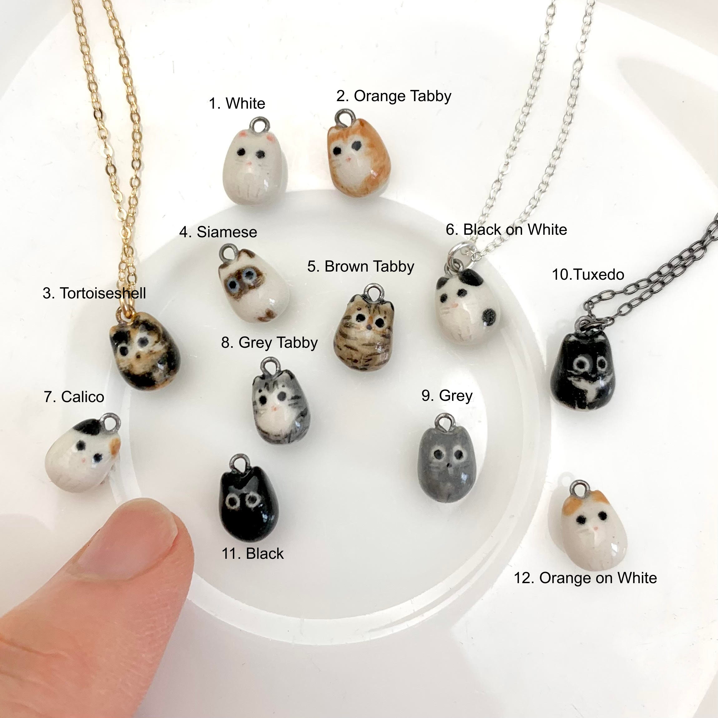 3-D Kitty Cat Food Dish Charm Sterling Silver - Made in the USA 3-D Kitty Cat Food Dish Charm Sterling Silver - Made in the USA
