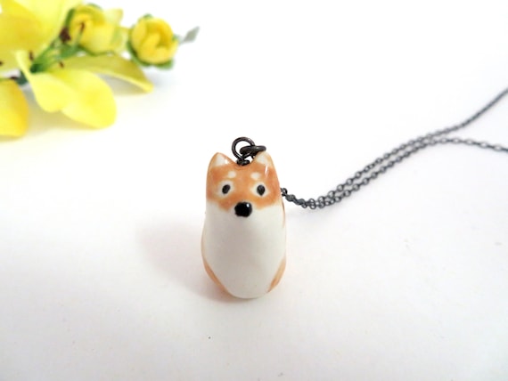 shiba necklace