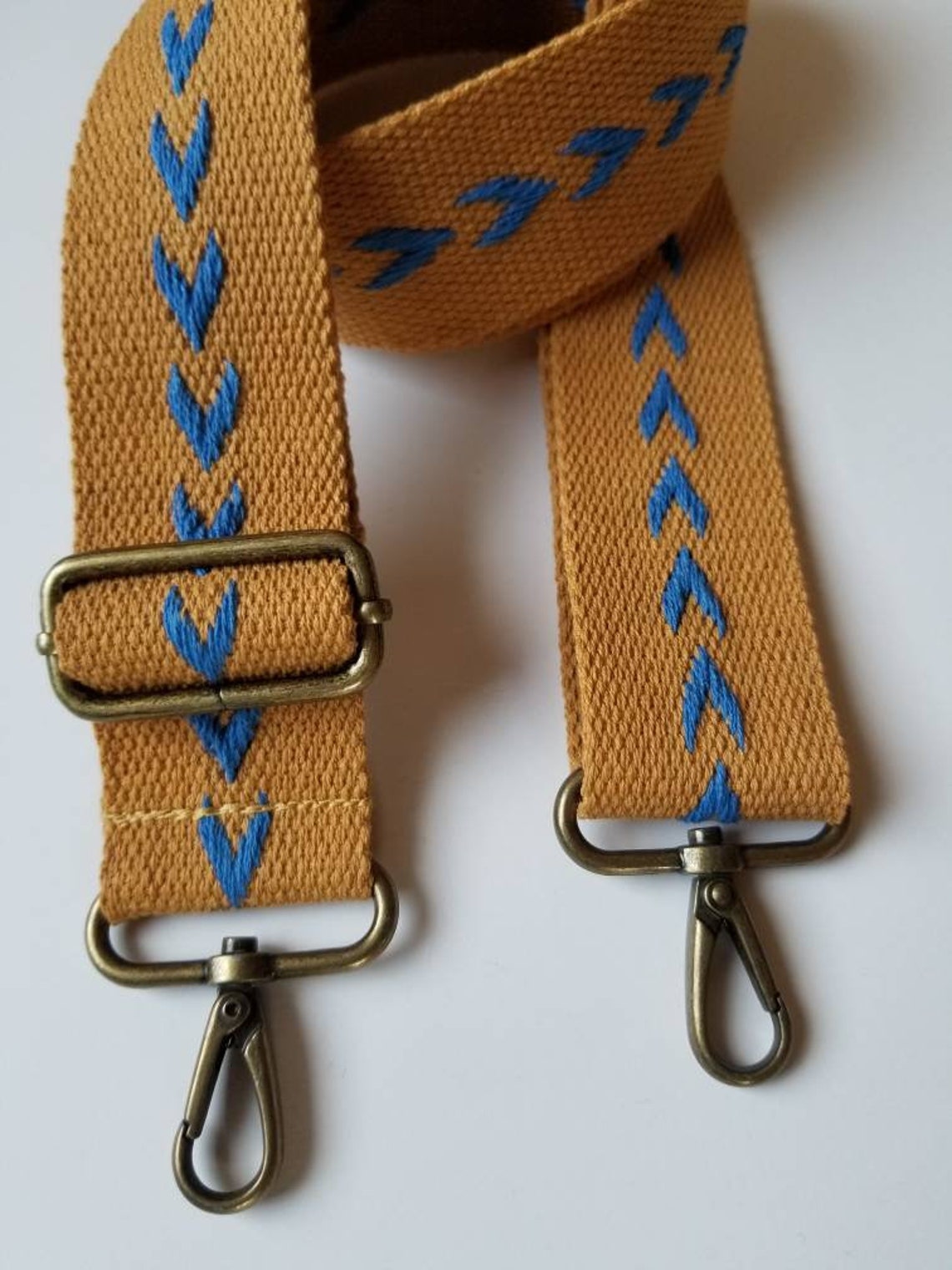 Woven bag/purse strapcrossbody bag strapadjustable bag Etsy