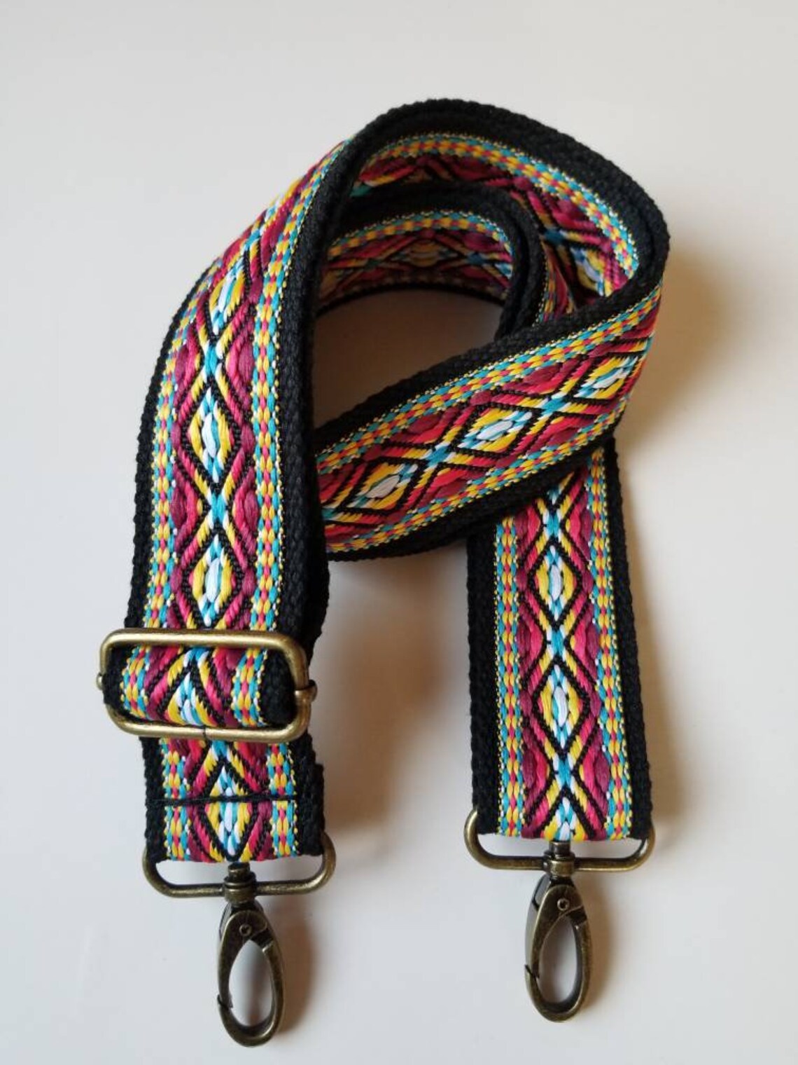 Woven purse/bag strap 1 1/2 inch crossbody bag strapluggage Etsy