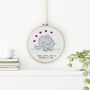 Blackwork & Cross Stitch Pattern - Love Is by Peppermint Purple