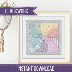 Rainbow Pinwheel by Peppermint Purple