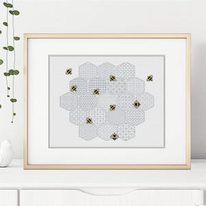 Api operaie Blackwork di Peppermint Purple