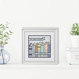 Blackwork & Cross Stitch Pattern - Books by Peppermint Purple