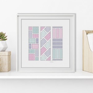 Geometric Bookmarks by Peppermint Purple