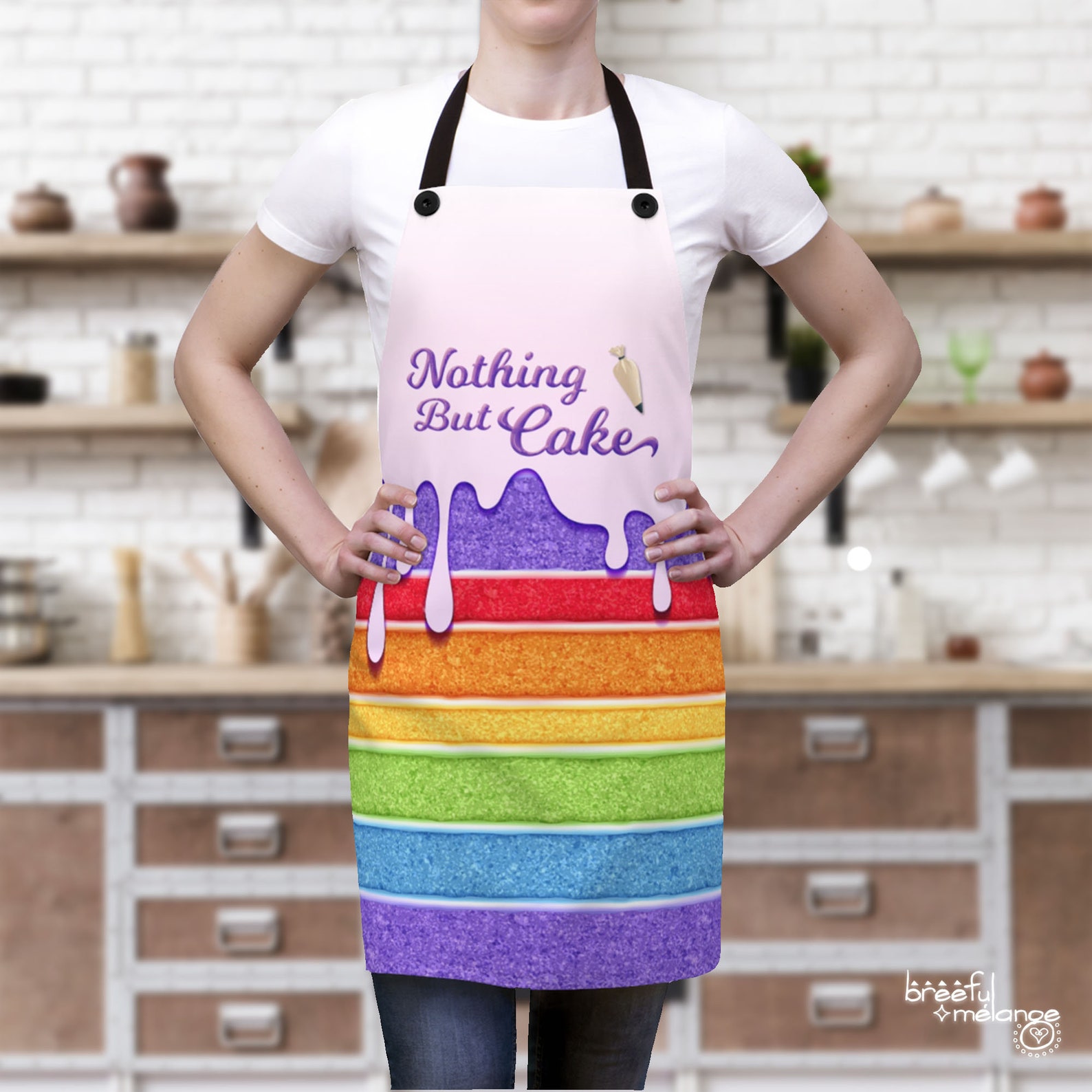 Nothing But Cake Apron Custom Design Cooking Baking and Etsy