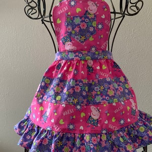 Etsy peppa pig dress hot sale