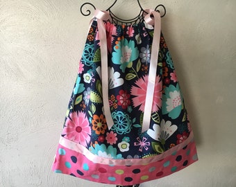 Flowered Pillow Cover Dress