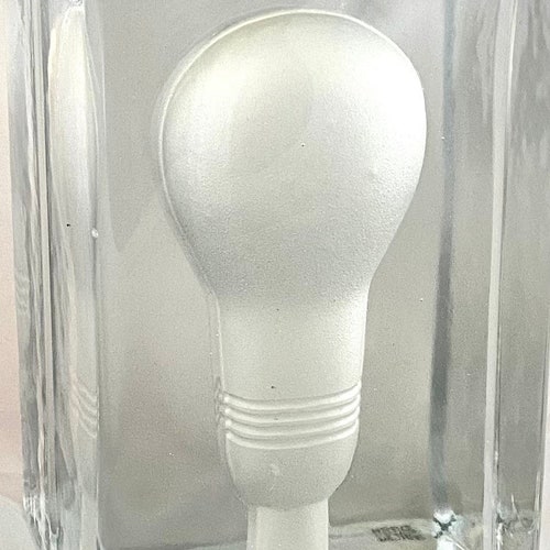 Design House Light Bulb shops Lamp - Harri Koskinen Block Lamp Decor or Bookends, Finland